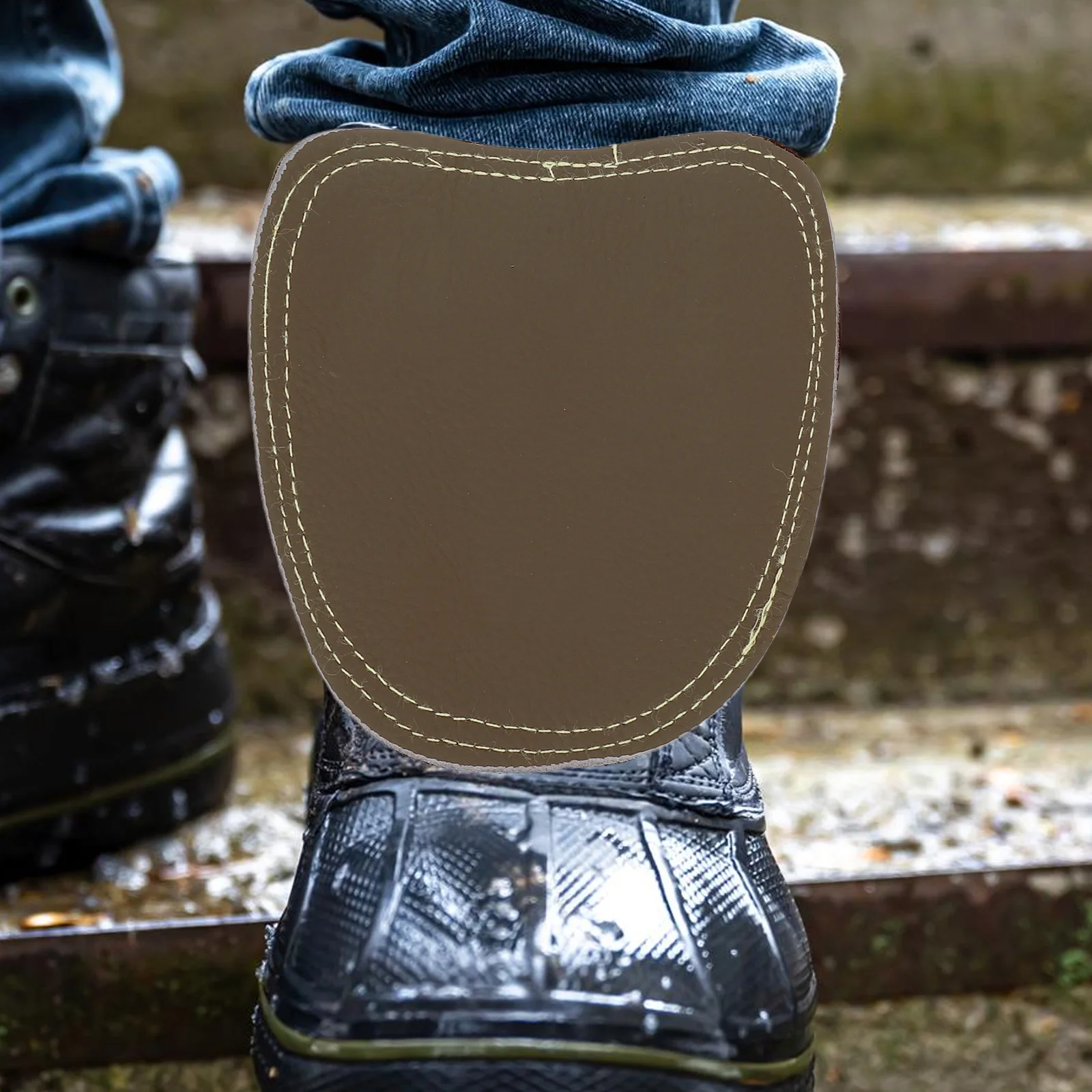 Couvre-chaussures de soudage, 2 pièces, protège-pieds de sécurité robustes avec résistance aux étincelles et à l'abrasion, idéal pour l'industrie