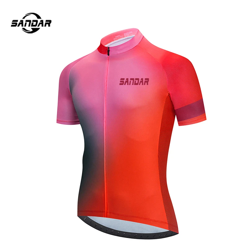 

2025 New Men's Quick Drying Breathable Mountain Bike Clothing Bicycle Clothing Road Bike Clothing Cycling Top Cycling Equipment