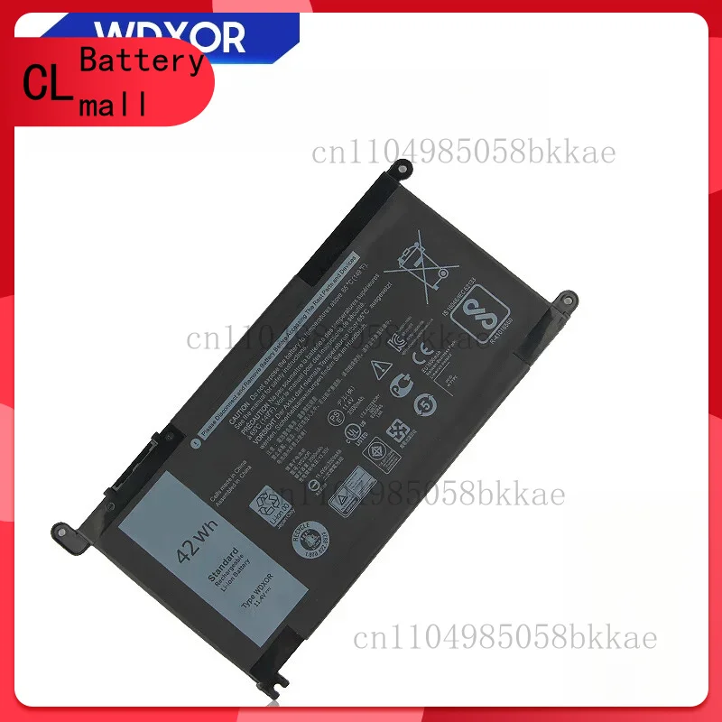 

Battery For Dell Inspiron 13 5368 5378 7368 15 5567 5568 5578 T2JX4 WDXOR 42Wh