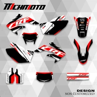 MCHMFG pegatinas gráficas para motocicleta Honda CRF250X 2004-2007 2008-2019 CRF 250 X CRF 250X número nombre personalizado