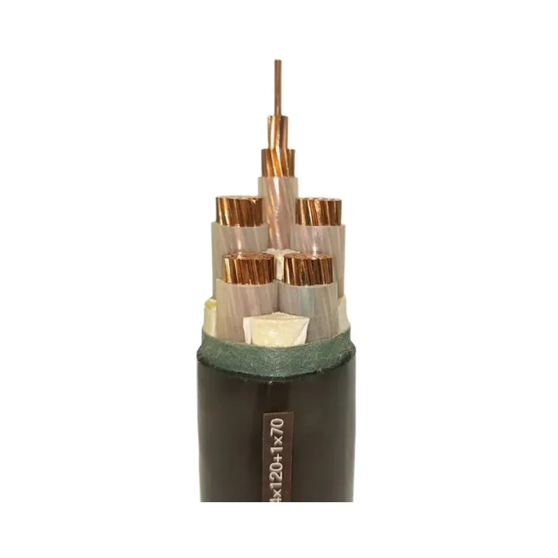 【From China】16mm 25mm 35mm Copper Electric Wire Steel Wire/Tape Armoured PVC/XLPE 0.6/1Kv Low Voltage Underground Power Cables