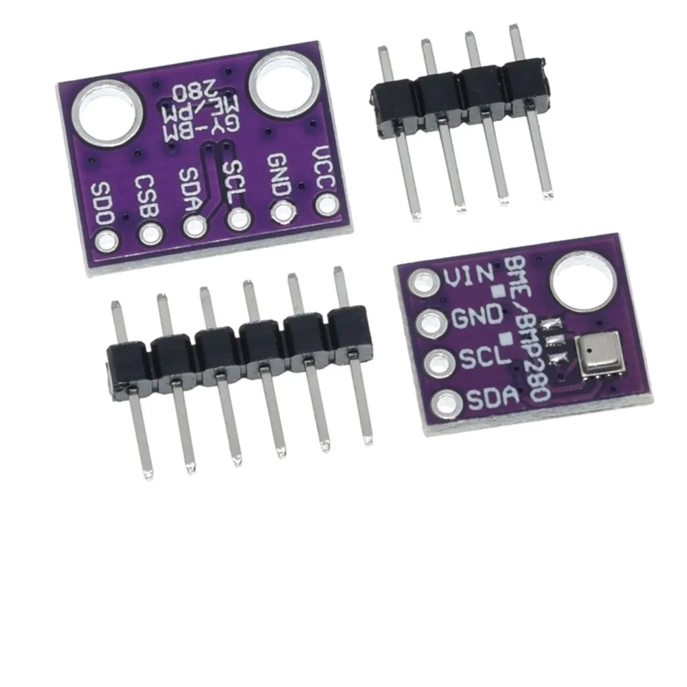 

BME280 3.3V 5V Barometric Pressure Sensors Module I2C SPI 1.8-5V BME280 Detection Module For Arduino
