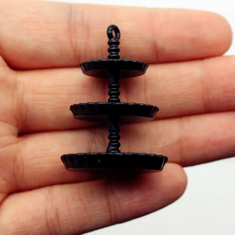 1 pçs casa de bonecas mini bandeja bolo modelo simulação em miniatura bolo suporte ornamento brinquedos cena decoração casa boneca acessórios