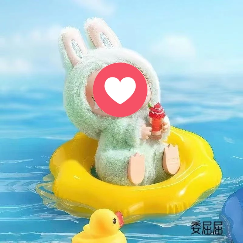 دمية بوبو عالية الجودة 【2.0】 صندوق أعمى، ألعاب للفتيات على شكل وجه كرتوني لطيف من الفينيل دمية لعب المد القطيفة، صندوق مفاجأة على شكل حقيبة