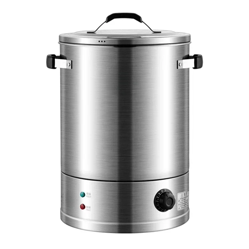 

Stainless steel electric boiling bucket Commercial boiling bucket Double-layer anti-scalding electric water heater boiling Hot s