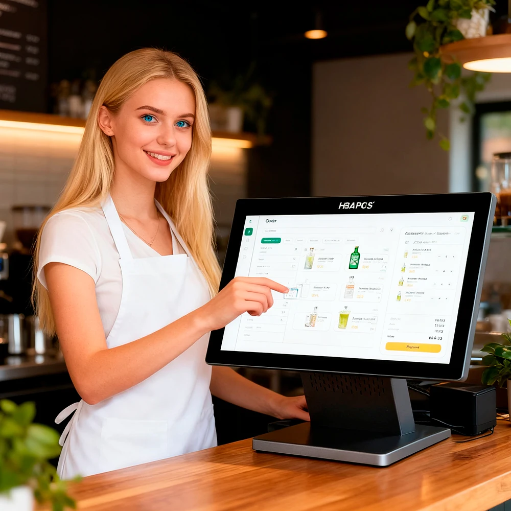 

ATV&UTVSmart POS Touch Screen POS Cash Register All in One POS Systems Clothing Store for Pharmacy Restaurants