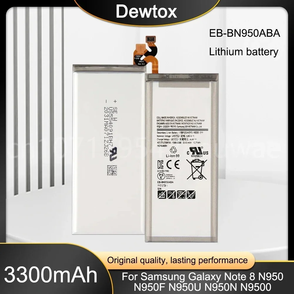 삼성 갤럭시 S8 G9508 G9500 G950U SM-G9508 프로젝트 드림용 정품 교체 배터리 EB-BG950ABA