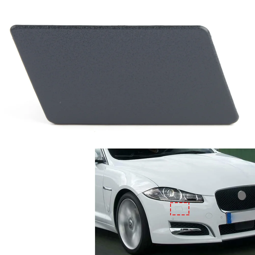 Car Headlight Headlamp Head Light Lamp Washer Cover Cap For Jaguar XF X250 XFR XFR-S 2012 2013 2014 2015