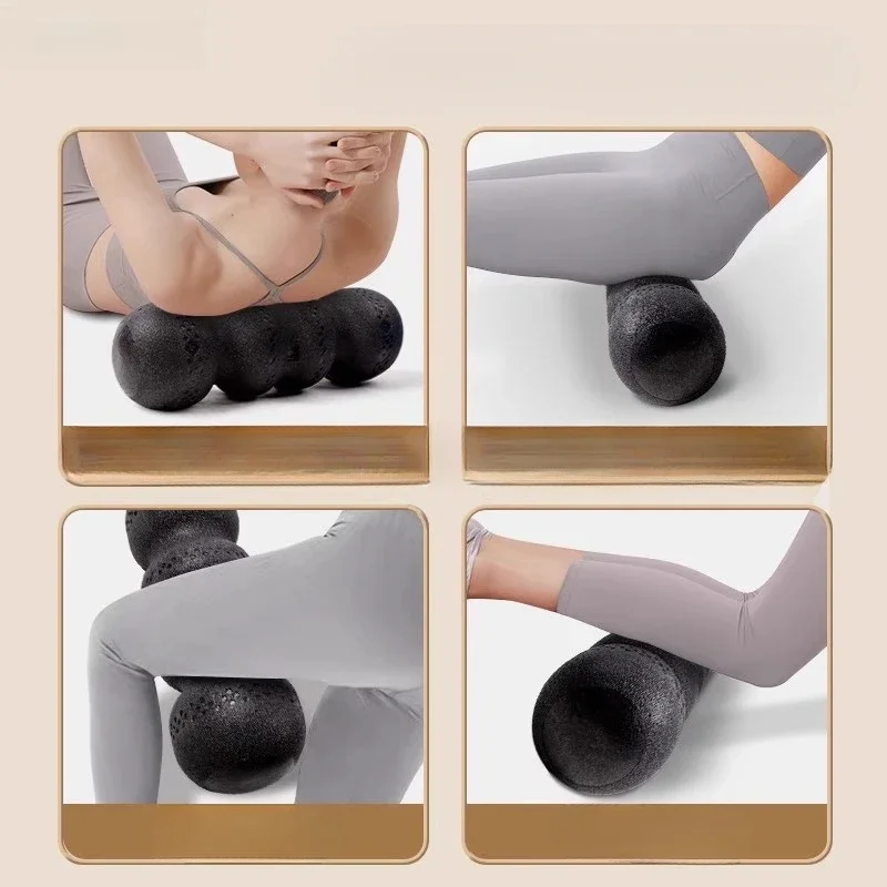 EPP Erdnuss-Schaumstoffrolle Muskelmassage-Yogaball Fitness-Gym Bein-Schlankheitsrolle Massagegerät Körperentspannung Rückenschmerz-Linderungswerkzeug – Detail 4