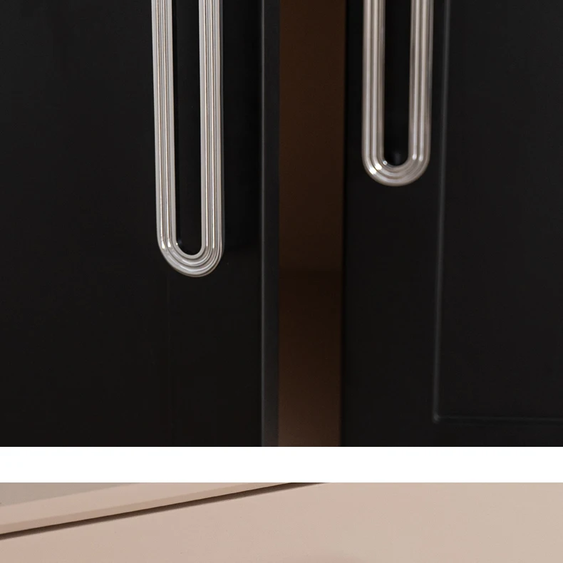 Chrome finished solid brass cabinet handle — supplier illustration 11