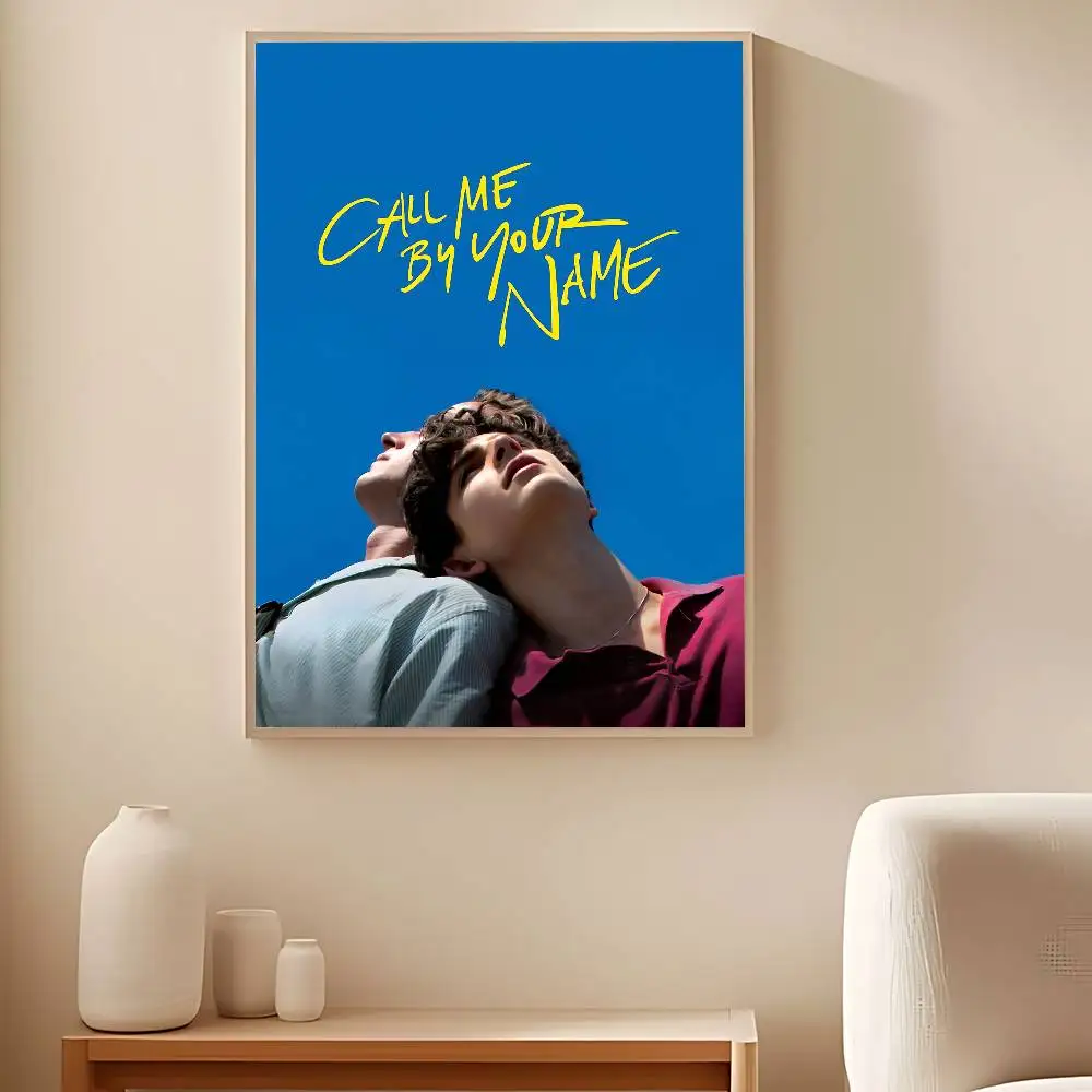 C-اتصلني باسمك ملصق HD جودة جدار الفن الرجعية الملصقات للمنزل جدار ديكور Kawaii غرفة ديكور