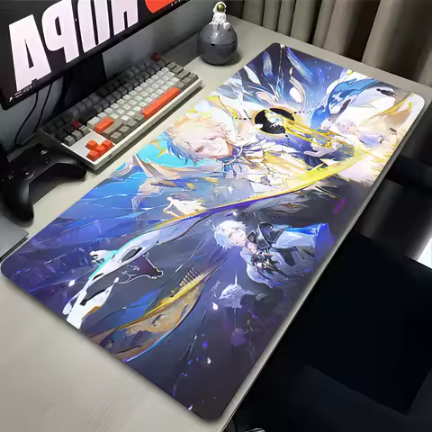 Game Mouse Pad PC Honkai Star Rail HD Print Extended Desktop Mouse Mat Anime Boy Phainon Gamer Keyboard Pad Gaming Cool Mousepad