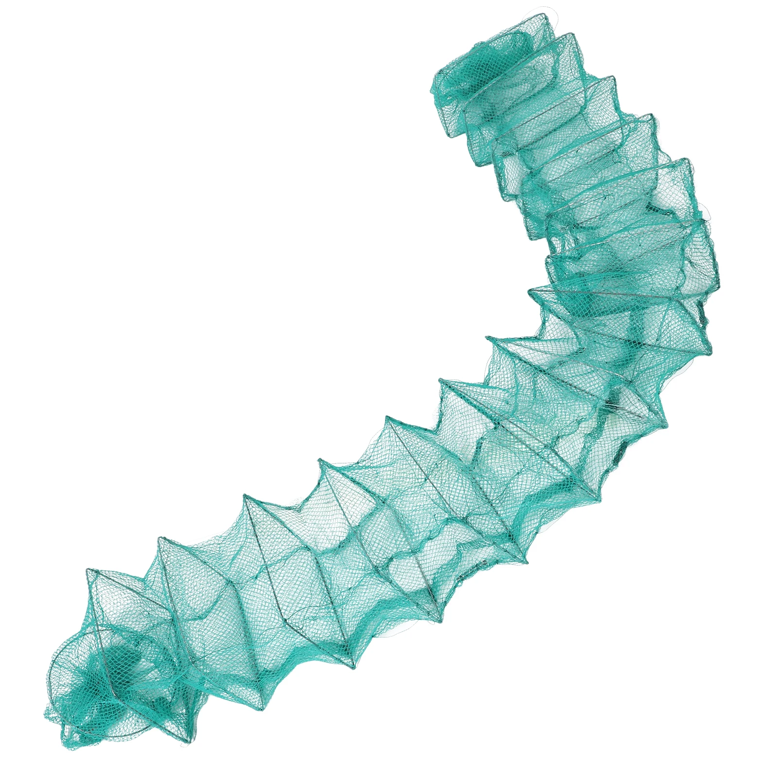 

Fishing Cage Large Size Cast Nets Foldable Trap Bait Bucket Nylon Bag Fish Tank Outdoor Aquarium Fishing