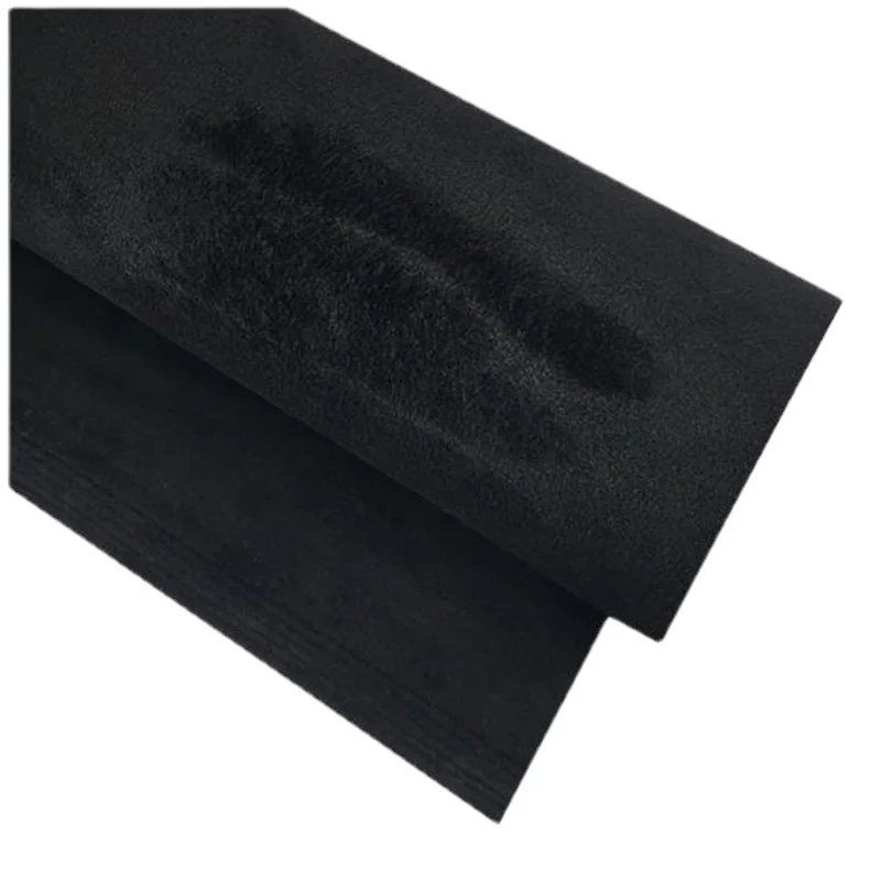 

30cm/50cm*149cm Blue Black Self Adhesive Suede Fabric Stretch Sticky Velvet Upholstery Fabrics for Jewellry Box Car Interior