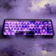Keycaps Cherry Purple Haze 74 teclas para teclado magnético — vista 8