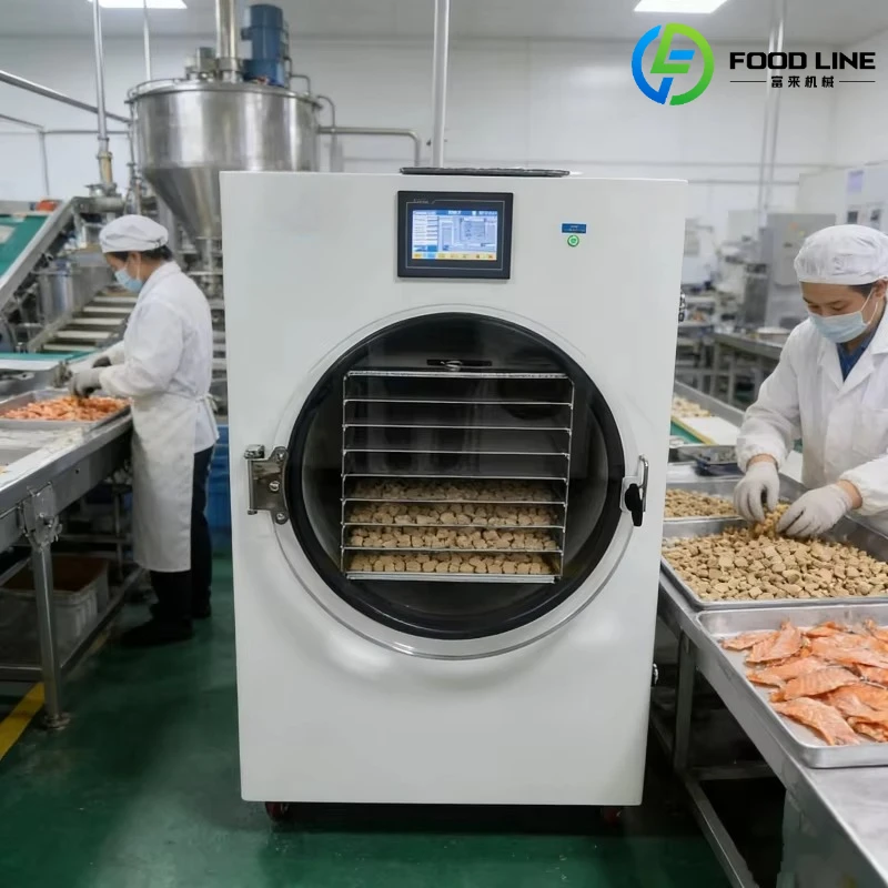 Customized Freeze Dryer With Stainless Steel Tray Food Grade Hygienic Drying Shelf For Food Fruit Meat Processing