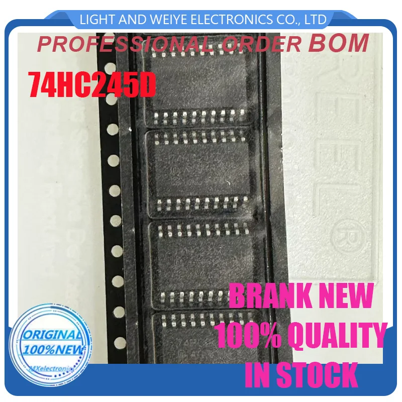 10PCS 74HC245D 74HC00D SOP24 74HC245 SOP SN74HC245DWR SMD new