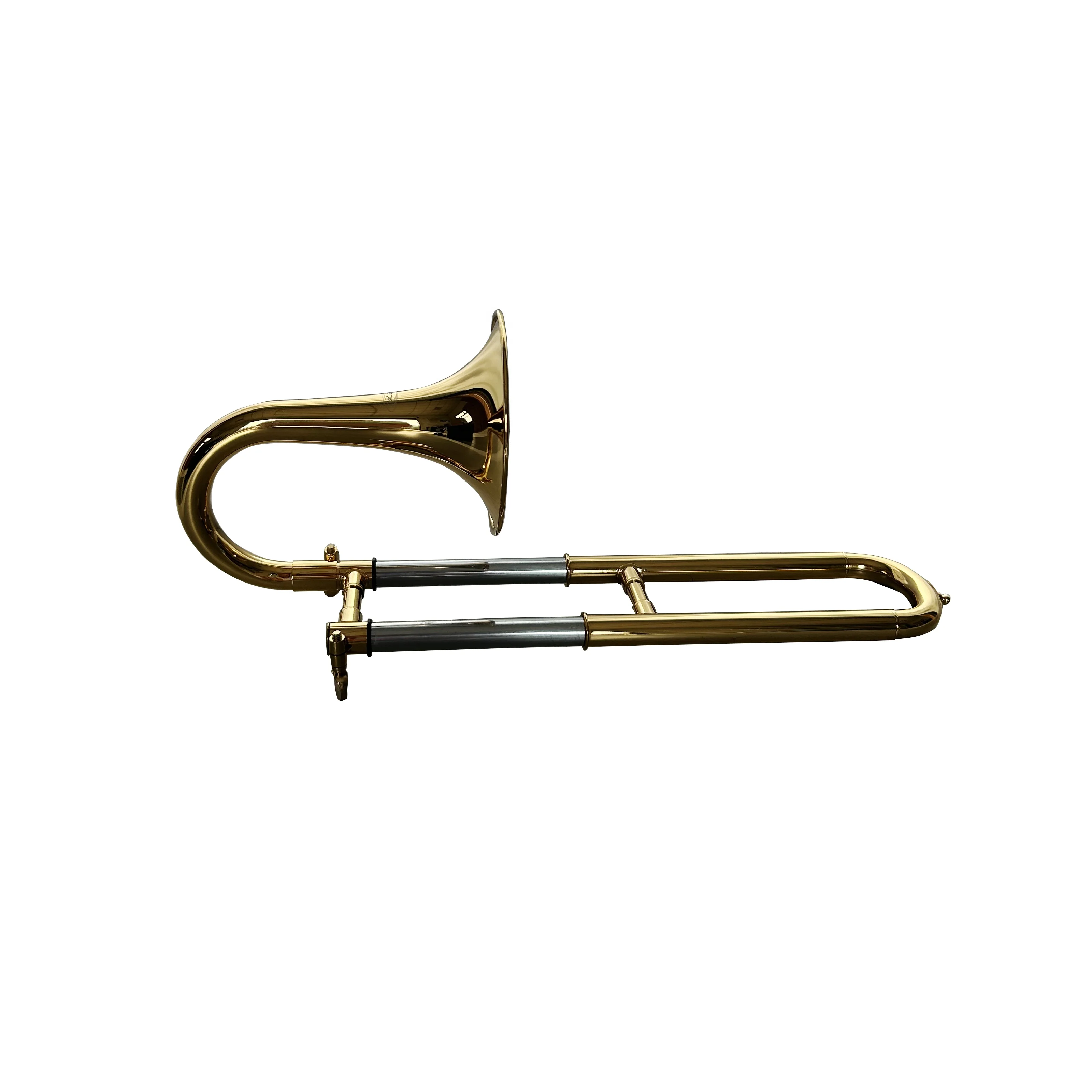 

SEASOUDN OEM Gold BB/A Children's Soprano Slide Trumpet Brass Body With Gold Lacquer Surface Model JYCTR04