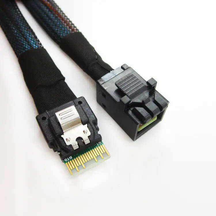 

For slim sas 4.0 sff-8654 4i to 8643 minisas 12g hd connection data cable