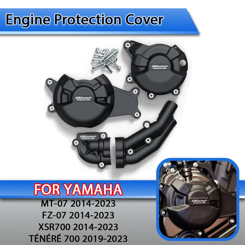 

For Yamah MT-07 2014-2023 XSR700 2014-2023 FZ-07 2014-2023 TRACER 2014-2023 TÉNÉRÉ 700 2019-2023 Engine Protection Cover