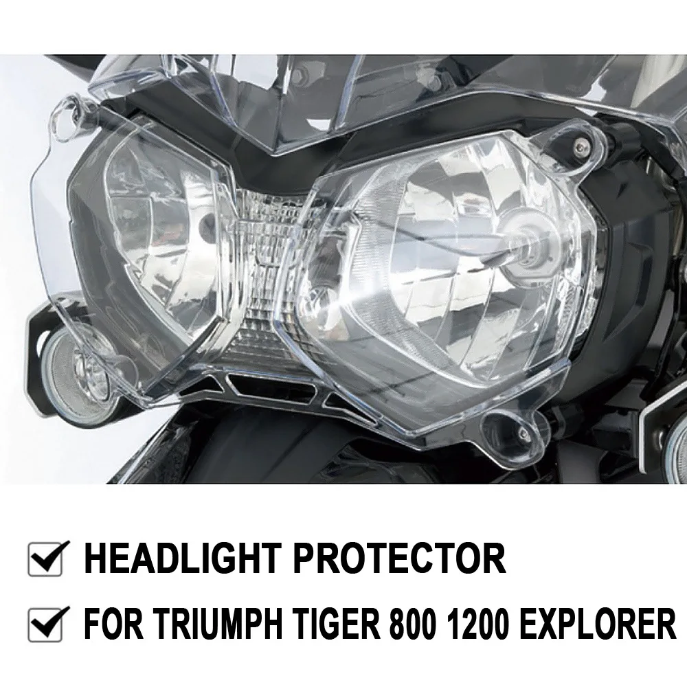 for tiger 800 1200 explorer 1215 XCA XCX XRT XRX 2011-2020 2017 2018 Motorcycle Headlight Protector Guard Cover New Accessories