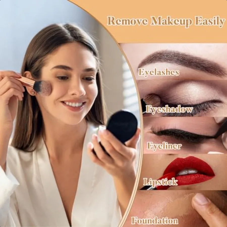 Runde wiederverwendbare Baumwollrunden, 15 Stück, mit waschbarem Netz-Wäschebeutel, wiederverwendbare Make-up-Entferner-Pads für alle Hauttypen, weiche Baumwolle