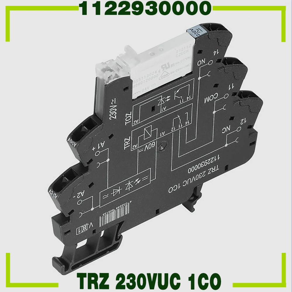 

1122930000 Комплект реле TRZ 230VUC 1CO для Weidmuller AgNi Contact Point, высокое качество, быстрая доставка