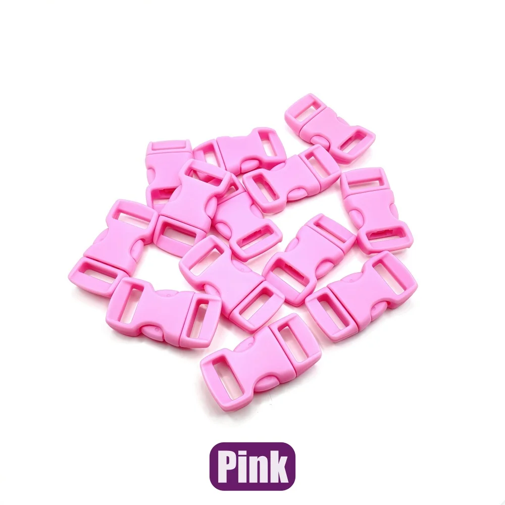 500Pcs Plastic Side Release Buckle for DIY Accessories