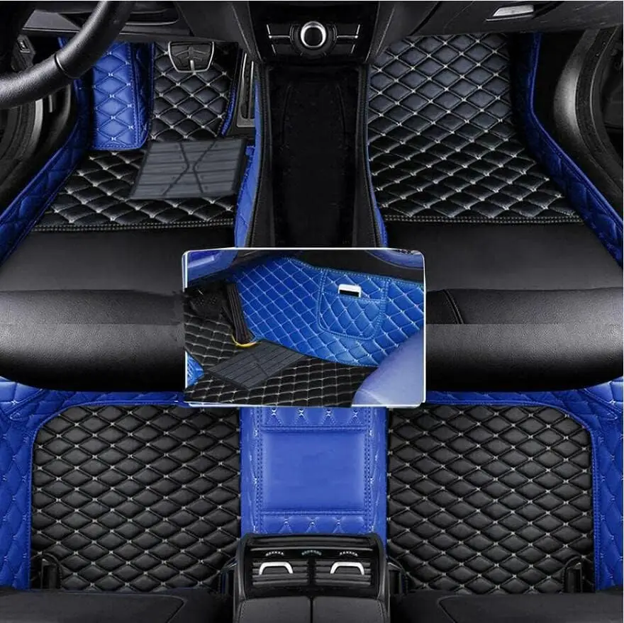 Customized Artificial Leather Car Floor Mat For Toyota Etios 2010 2011 2012 2013 2014 Protect Your Vehicle's Interior Accessory