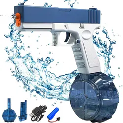 2024 New Hot Selling Children's Summer Outdoor Continuous Electric Water Gun Large Capacity Toys For Outdoor Games