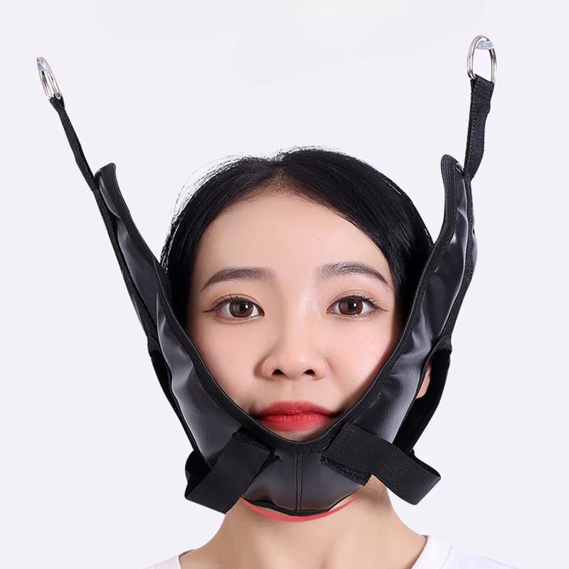 Cervical Tractor Pain Relief Traction Belt Sling Adults Neck Stretching Immobilizer Cervical Vertebra Sling Neck Straightener