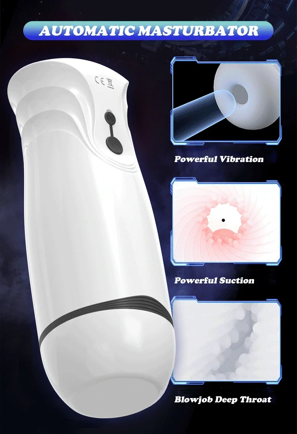 الرجال التلقائي مص جهاز استمناء القضيب الحقيقي المدرب سيليكون المهبل كوب كبير ديك المدرب أدوات الجنس جهاز استمناء