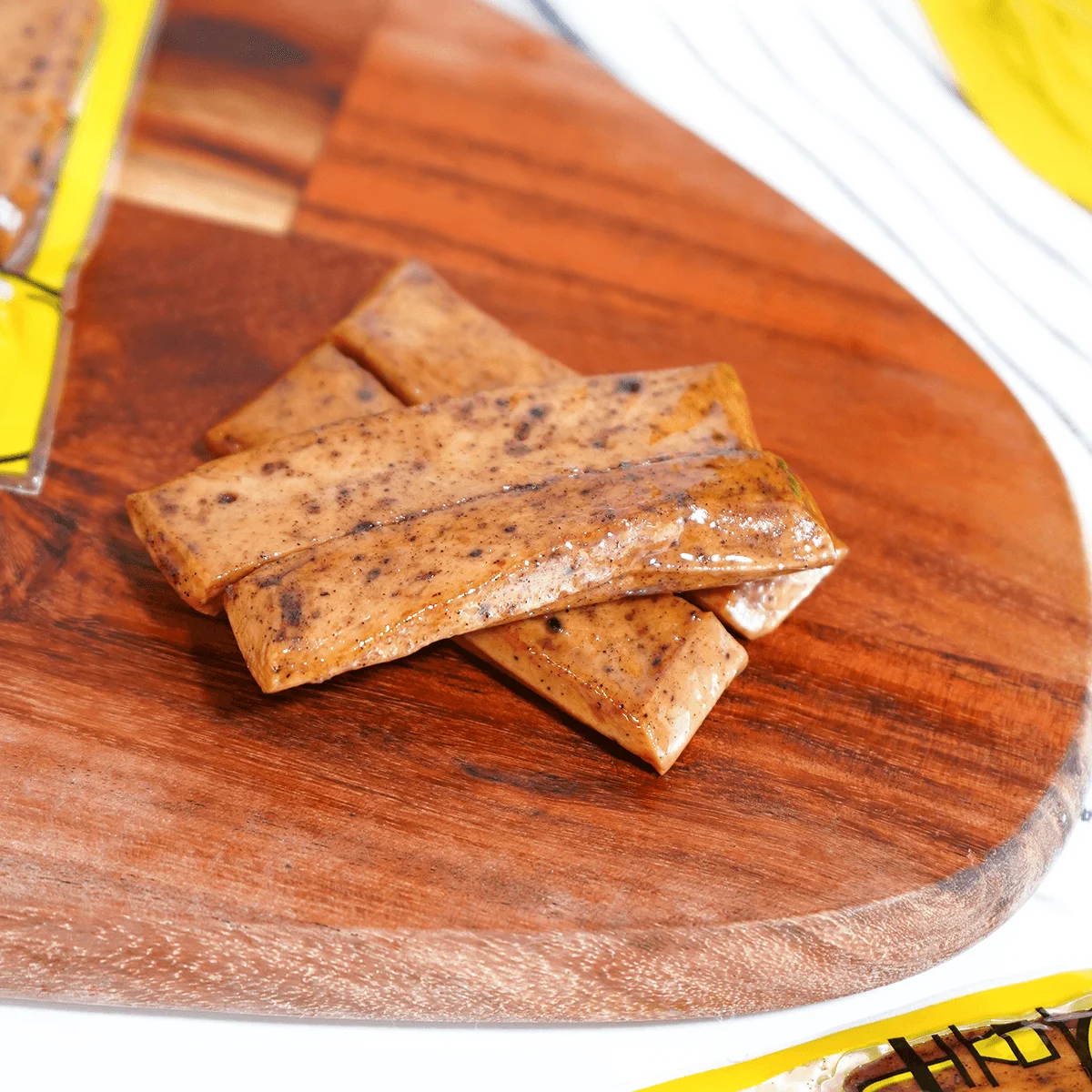 [8 Packs] Jinduigu Handmade Five Spice Tofu Snack - 6.34oz Each, Delicious Vegan Snack