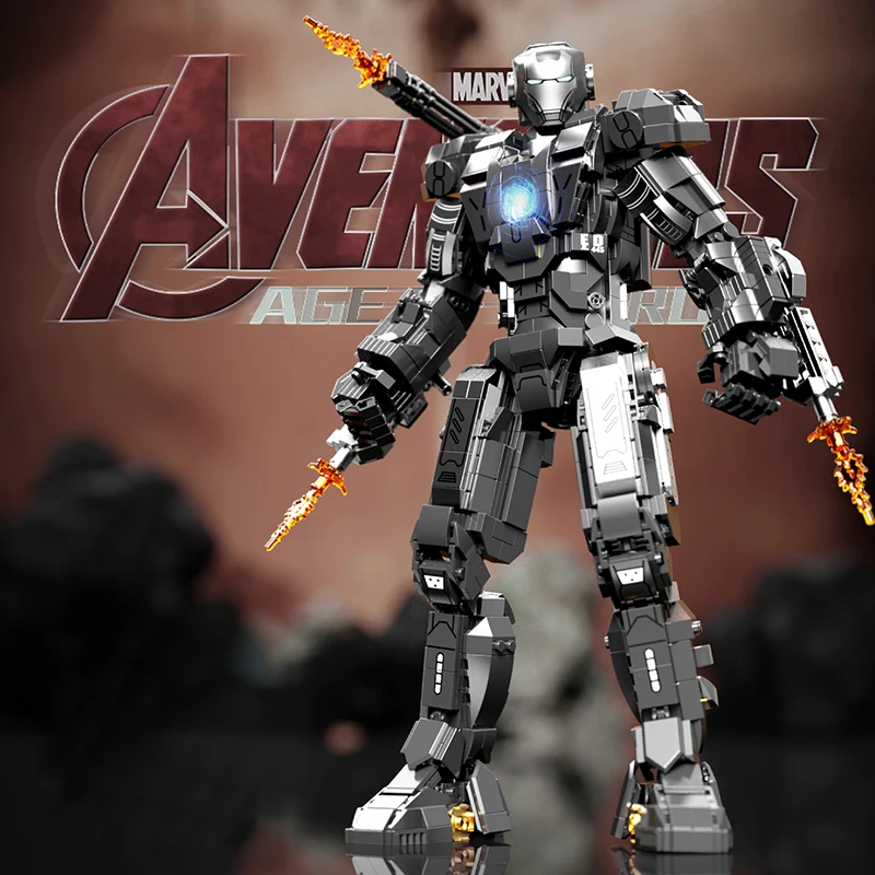 Marvel Blocks Set War Machine Building Bricks Set Superheroes Action Figures Classic Movie Dolls Model Kids Toys Birthday Gifts