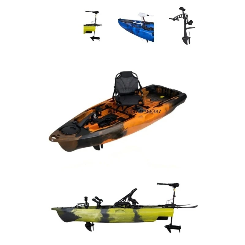 

China Factory Price Model 2.9 Meters Pedal Fishing Kayak for One Person Use in Lake River Sea with Door to Door Transportation