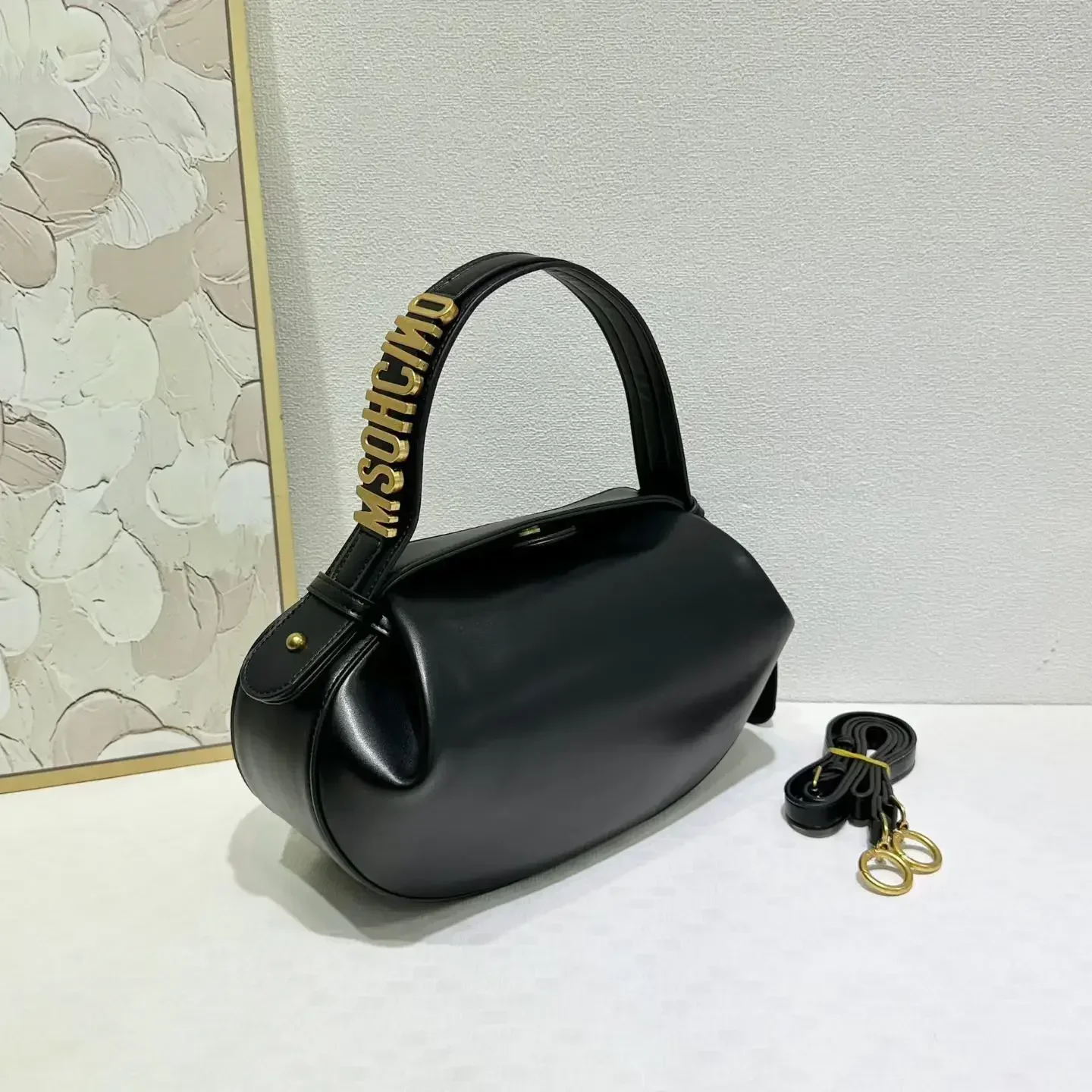 Large Capacity Diaper Bag Women Tote Handbag Shoulder Crossbody Vintage Simple Leather Commuter Luxury