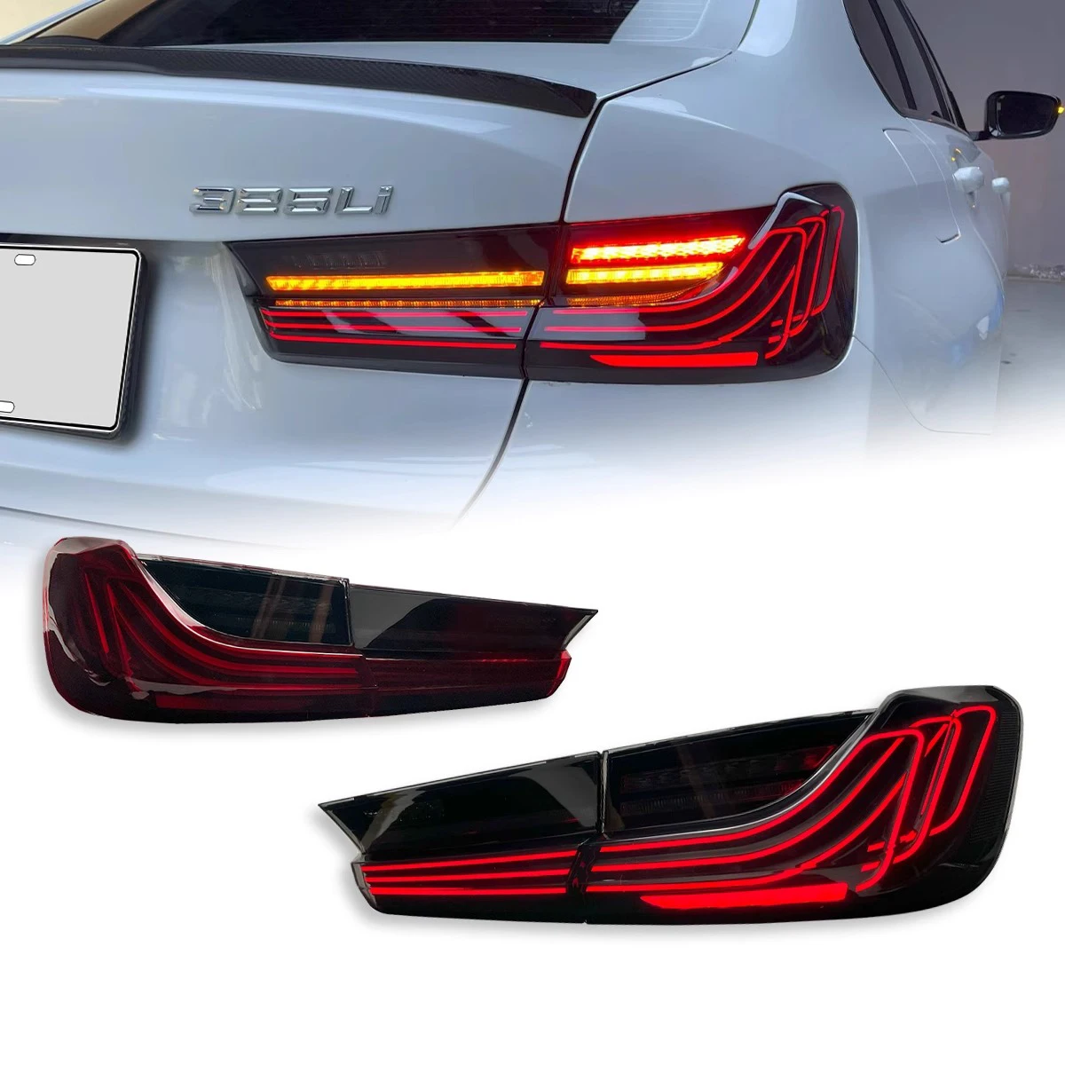 

Suitable for 3 series G20 M3 G80 330 340 320 325 laser head diode running light fiber optic diode tail light assembly CSL Laser