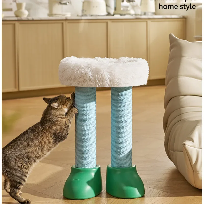 Multifunctional Standing Scratching Pads Side Table Wear-Resistant Scratch Resistant Cat's Nest Stable Load-Bearing Pet Su