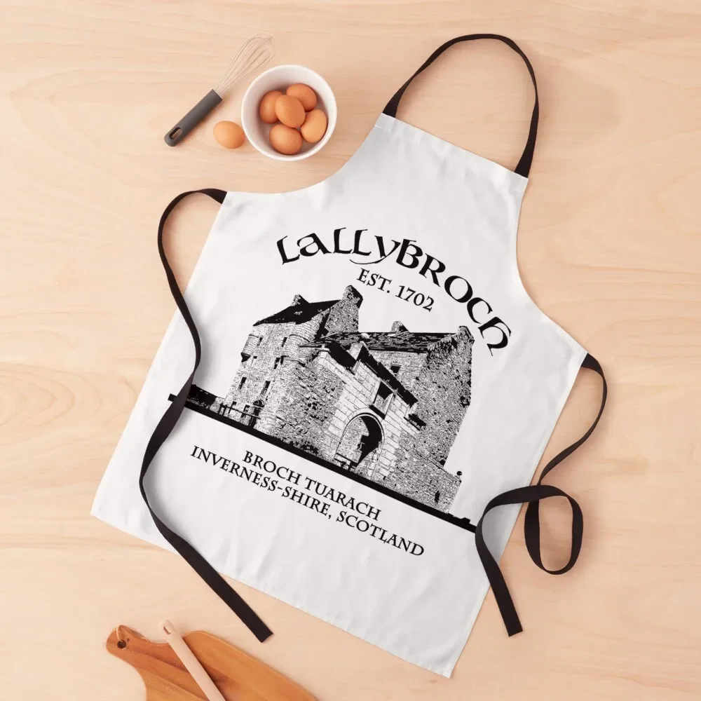 Lallybroch Outlander Apron household woman professional hairdresser kitchen girl Apron