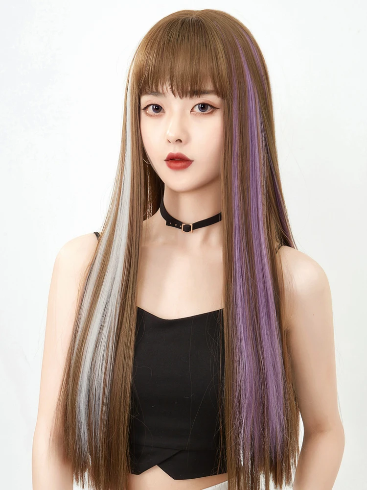 Color Extensions Clip-in One Piece Human Hair Extensions  22\