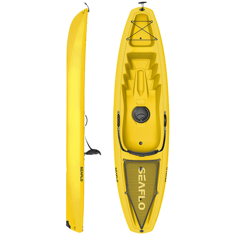 

Single Factory Recreational Plastic Boat for Beginners Plastic Sit on Top Kayak for One Adult Person