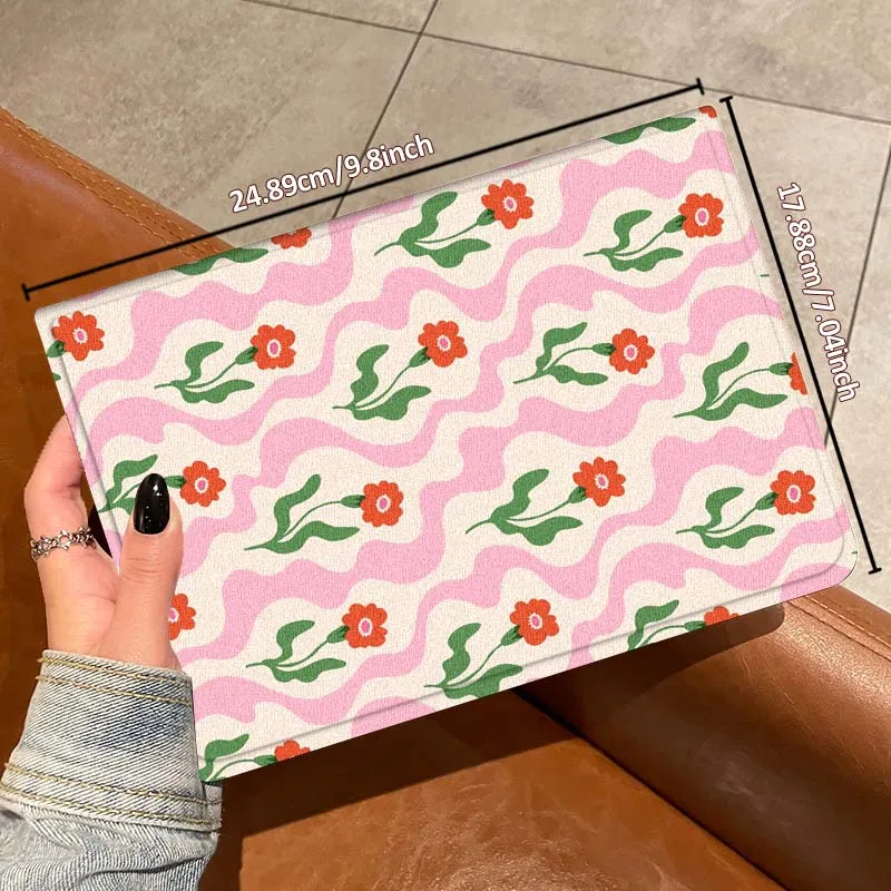 Kreatywne wzory kwiatowe na etui na iPada Pro 7 8 9 Gen 2 11 13 5. 6. 10. 11. generacji M5 M4 12.9 10.9 10.2 cala 2024 2025