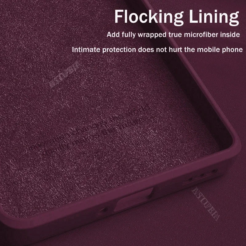 Luxury Liquid Silicone Case For Samsung Galaxy S25 S24 S23 S22 S21 S20 Ultra Plus FE A54 A53 A52 A73 5G 4G Shockproof Soft Cover