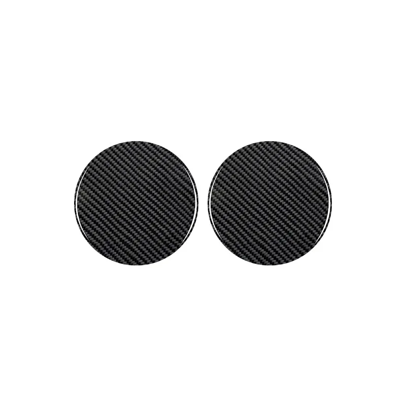 For 20-23 BMW 2 Series GT Carbon Fiber Front Drain Coaster Decorative Stickers Interior Modification Stickers