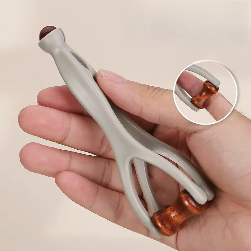 Portable Dual Roller Finger Massager, Easy Grip Design, Relieve Hand Fatigue, Promote Blood Circulation Finger Massage Tool