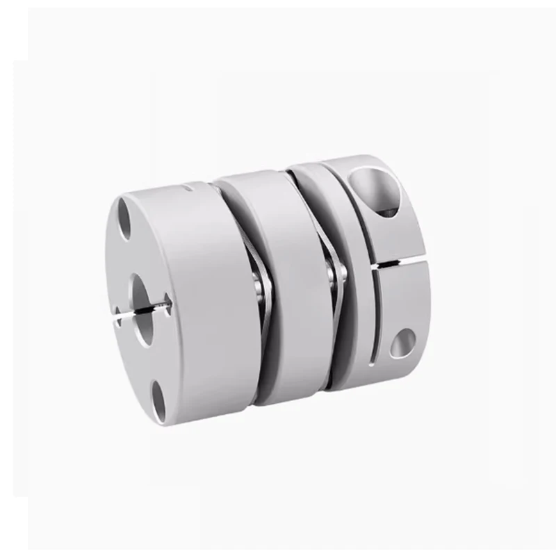 Flexible Double Diaphragm Coupling 1PC D34L45 6/ 8/10/12/14mm Flexible Plum Shaft Coupler CNC Stepper Motor Coupler