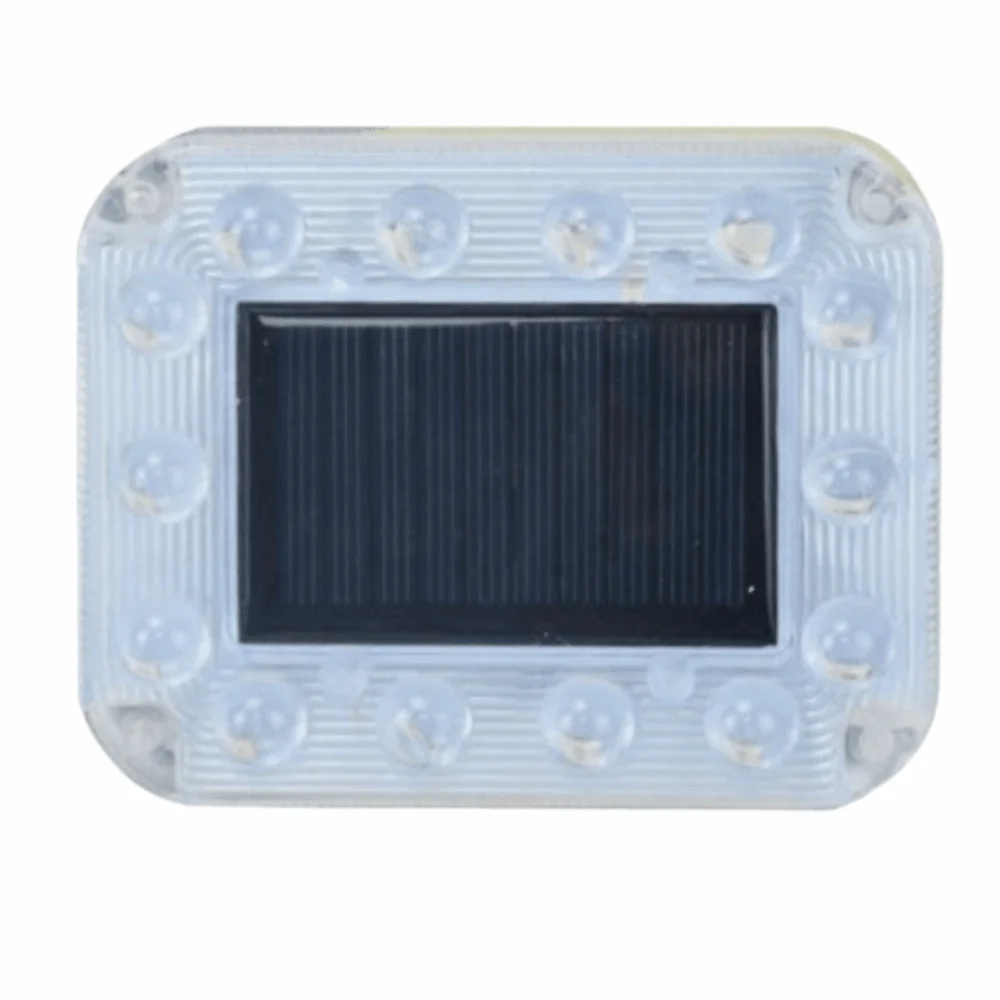 Solar Powered LED Solar Warning Light Magnetic Base Waterproof Wireless Truck Lamp Touch Switch 2 Flash Modes