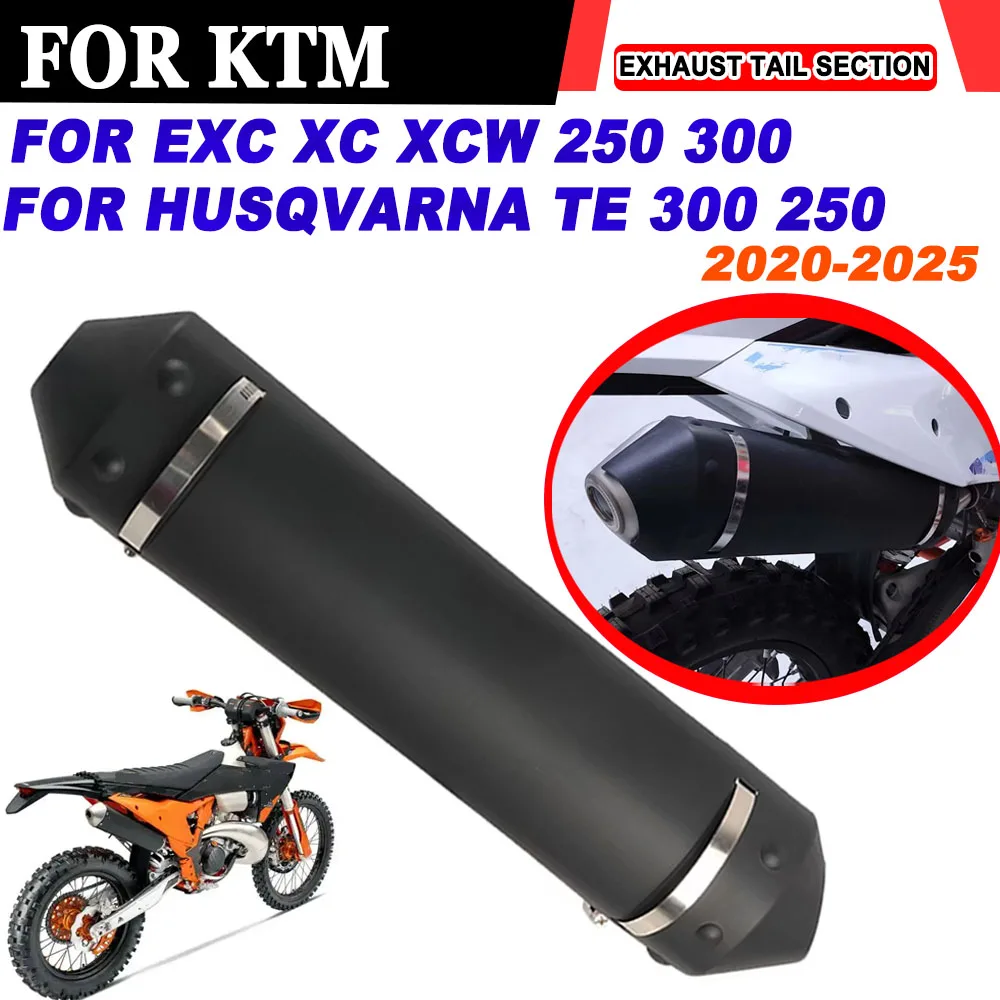 

Для KTM EXC XC XCW 250 300 TPI для Husqvarna TE 300 250 2020-22026, аксессуары для мотоциклов, защитная крышка выхлопной части