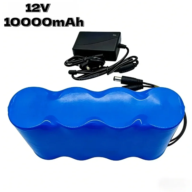 

Aleaivy 12V 10Ah LiFePO4 Battery Pack with 14.6V Charger – 20A BMS Same Port Protection High Capacity for Solar Camper Durable