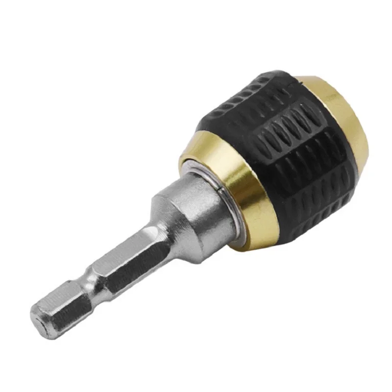 

Quick Release Hexagon Drill Bit Coupling 1/4Inch Impact Tough Fast Change Bit Holder Extension Screwdriver Chuck Adapter Connect